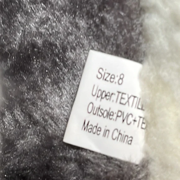 NWT Olivia Miller Womens Gray Boot Bootie OMP-2555 JOYCE faux Fur 8M - Picture 5 of 9